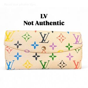 Classic Monogram Wallet (Flaw, Read Description)